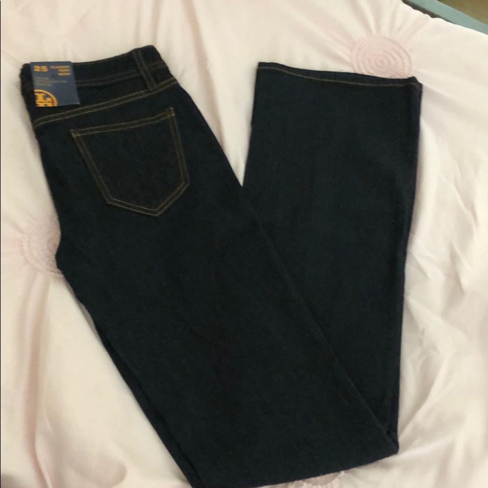 TORY BURCH Classic Boot-Cut Denim size 25